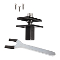 Deko-Light table lamp OFFICE THREE PRO MOTION up / down, with sensor, tunable white IP20, deep black dimmable