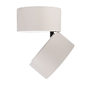 Deko-Light LED ceiling luminaire UNI II, 9W 3000K 670lm 35�, dimmable, white