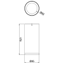 Deko-Light Plafondarmatuur LUCEA 20 IP20, transparant, wit dimbaar