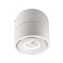 Deko-Light ceiling luminaire UNI II MINI TILT 1 flame, cardanic swivelling IP20, white dimmable