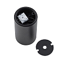 Deko-Light downlight CAN BATH cylindrical, rigid GU10 IP44, black