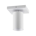 Deko-Light ceiling luminaire CAN TILT SQUARE 11CM 1 flame, square, cardanic swivelling GU10 IP20, white