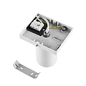 Deko-Light ceiling luminaire CAN TILT SQUARE 11CM 1 flame, square, cardanic swivelling GU10 IP20, white