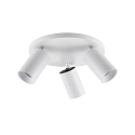 Deko-Light ceiling luminaire CAN TILT ROUND � 25CM 3 flames, round, cardanic swivelling GU10 IP20, white