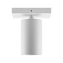 ceiling luminaire CAN TILT SQUARE BASE 11CM MIX'N MATCH 1/3 1 flame, square, without shade, cardanic swivelling GU10 IP20, white
