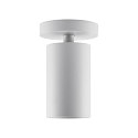 ceiling luminaire CAN TILT ROUND BASE � 8CM MIX�N MATCH 1 flame, round, without shade, cardanic swivelling GU10 IP20, white