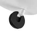 Deko-Light spotlight bar CAN TILT ROUND BASE � 20CM MIX�N MATCH 2 flames, round, without shade, cardanic swivelling GU10 IP20, white