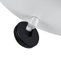 ceiling luminaire CAN TILT ROUND BASE � 25CM MIX�N MATCH 3 flames, round, without shade, cardanic swivelling GU10 IP20, white