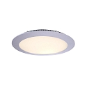 Recessed LED ceiling luminaire LED Panel 16, current constant, 700 mA, 16W, 2700K, silver