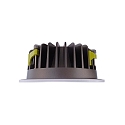  Recessed LED ceiling luminaire COB 170 rund, 25W, current constant, 35V DC, 700mA, 4000K, white