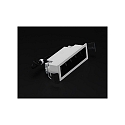  KapegoLED recessed ceiling luminaire CETI 5, current constant, 14-15V DC, 700 mA, 10W, 2900K, matt white