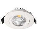Deko-Light Inbouwspot DIONE IP20 DTW 930-918 draaibaar, Dim-To-Warm, bekabeld IP20, wit dimbaar