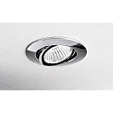 Deko-Light Inbouwspot DIONE IP20 DTW 930-918 draaibaar, Dim-To-Warm, bekabeld IP20, chroom dimbaar