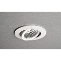 Deko-Light Inbouwspot DIONE IP44 DIM 827 draaibaar, bekabeld IP44, wit dimbaar