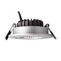 Deko-Light Inbouwspot DIONE IP44 DIM 830 draaibaar, bekabeld IP44, zilver dimbaar
