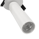 Deko-Light ceiling recessed luminaire SLIM cylindrical, adjustable, UGR < 19 IP20, white dimmable