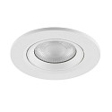 Deko-Light Inbouwspot SURTUR TILT 68 CCT draaibaar, CCT Switch IP20/IP44, wit dimbaar
