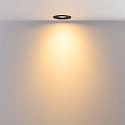 Deko-Light Inbouwspot SURTUR TILT 68 CCT draaibaar, CCT Switch IP20/IP44, zwart dimbaar
