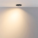 Deko-Light Inbouwspot SURTUR TILT 68 CCT draaibaar, CCT Switch IP20/IP44, zwart dimbaar