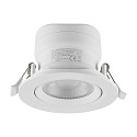 Inbouwspot SURTUR TILT 83 CCT draaibaar, CCT Switch IP20/IP44, wit dimbaar