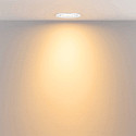 Deko-Light Inbouwspot SURTUR TILT 83 CCT draaibaar, CCT Switch IP20/IP44, wit dimbaar