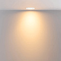 Deko-Light Inbouwspot SURTUR TILT 68 DTW draaibaar, Dim-To-Warm IP20/IP44, wit dimbaar