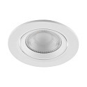 Deko-Light Inbouwspot SURTUR TILT 83 DTW draaibaar, Dim-To-Warm IP20/IP44, wit dimbaar