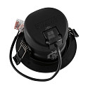 Deko-Light Inbouwspot SURTUR TILT 83 DTW draaibaar, Dim-To-Warm IP20/IP44, zwart dimbaar