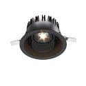 Inbouwspot TARVOS 190 IP20, zwart 