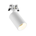 Deko-Light recessed spotlight CAN TILT ROUND SINGLE 1 flame, round, cardanic swivelling GU10 IP20, white