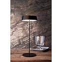 Deko-Light Tafellamp op batterijen MIRAM HEAD + TABLE STAND Set van 1, met Touch-Dimmer, magnetische Montage IP54, zwart dimbaar