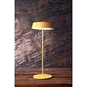 Deko-Light Tafellamp op batterijen MIRAM HEAD + TABLE STAND Set van 1, met Touch-Dimmer, magnetische Montage IP54, geel dimbaar