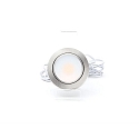 Deko-Light LED furniture luminaire BAHAM I, IP20, 12V DC, 2.5W 3000K 240lm 110�, cRi >90, brushed silver, with mini AMP connector