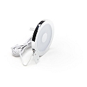 Deko-Light LED furniture luminaire MIRROR ROUND, IP44, 12V DC, 4.5W 4000K 300lm, silver / chrome