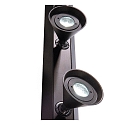 Deko-Light LED display luminaire KARVA II, 24V DC, 2.4W, 6000K, black