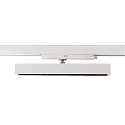 Deko-Light 3-fase spot ALNITAK roteerbaar, spanningsconstante, kantelbaar, met lensoptiek IP20, helder, transparant, wit 