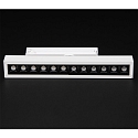 Deko-Light 3-fase spot ALNITAK roteerbaar, spanningsconstante, kantelbaar, met lensoptiek IP20, helder, transparant, wit 