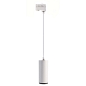 Deko-Light 3-phase spot LUCEA 10 IP20, transparent, traffic white dimmable