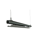 Deko-Light 3-fase armatuur LINEAR PRO TILT IP20, verkeerszwart 