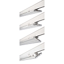 Deko-Light 3-fase armatuur LINEAR PRO TILT IP20, verkeerswit 