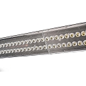 Deko-Light 3-fase armatuur LINEAR PRO TILT DALI aanstuurbaar IP20, verkeerswit dimbaar