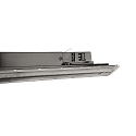 3-fase armatuur LINEAR PRO FOLD stijf, schakelbaar, multipower IP20, zwart 