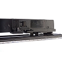 3-fase armatuur LINEAR PRO TILT draaibaar, UGR < 19, schakelbaar, multipower IP20, zwart 