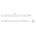 Deko-Light light strip system SANOTRUNK UNIVERSAL DALI controllable IP40, white dimmable