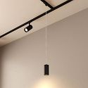 Deko-Light 3-fase spot LUCEA 30 CCT TILT DALI aanstuurbaar IP20, zwart dimbaar