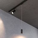 Deko-Light 3-fase spot LUCEA 30 CCT TILT DALI aanstuurbaar IP20, zwart dimbaar