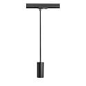 1-phase pendant luminaire CAN 150 down, cylindrical, short GU10 IP20, black