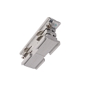 Accessories for 3-phase track system D LINE - electrical connector, 220-240V AC / 50-60Hz, grey