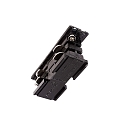 Accessories for 3-phase track system D LINE - electrical connector, 220-240V AC / 50-60Hz, black