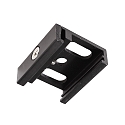 Accessories for 3-phase track system D LINE - mounting bracket ceiling mounting flex, black